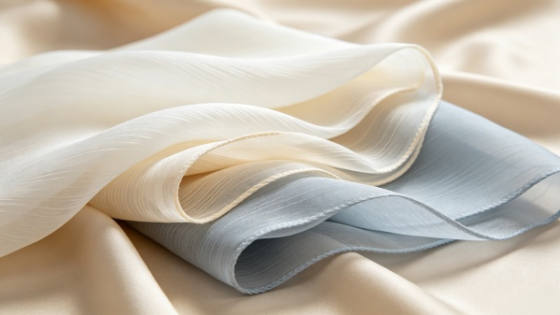 Differences Between Satin Strip Chiffon and Crinkled Crepe: Lightweight Evening Fabric Comparison
